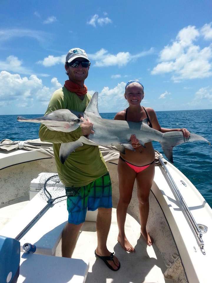 Hammerhead Shark fishing fort myers florida